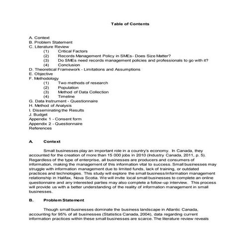 RecordsManagementProposalforSMEs