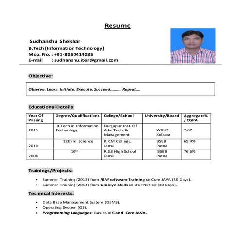 Ravi_CV | PDF