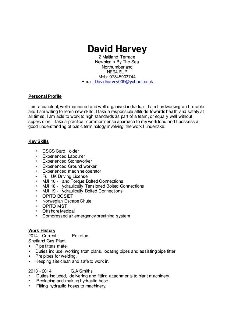 machine operator cover letter