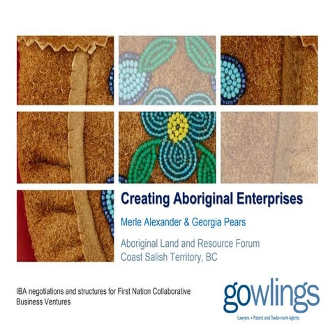 Aboriginal Title and Rights after Tsilhqot'in_M Alexander | PPTX