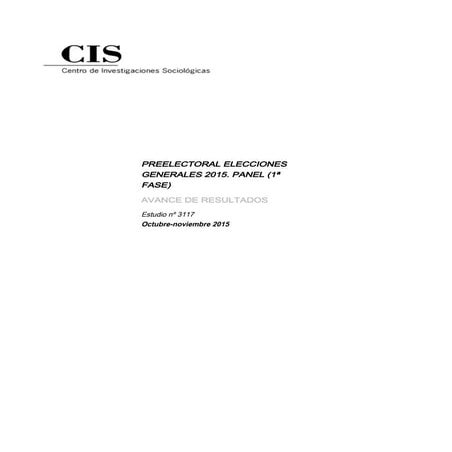 CIS - diciembre 2015