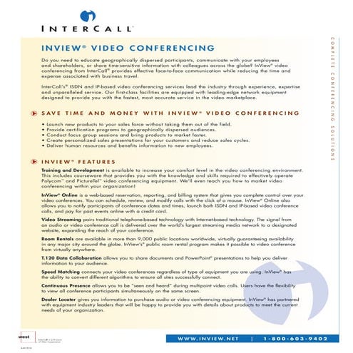 3435 InterCall Event Ser.