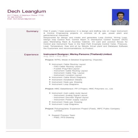 RESUME_Dech L(03-Feb-2015)