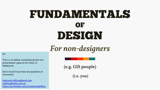 Fundamentals of Design for Non-Designers
