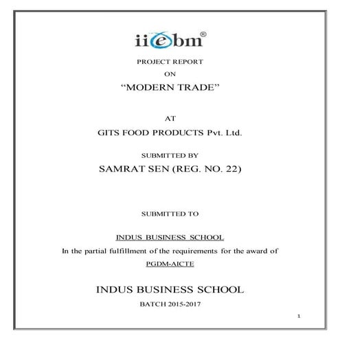 Samrat_Sen_IIEBM_Internship_Repot