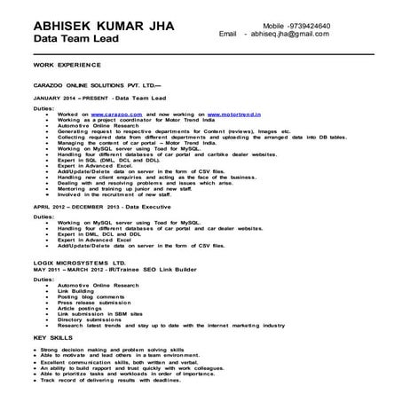 arvind resume updated | DOCX