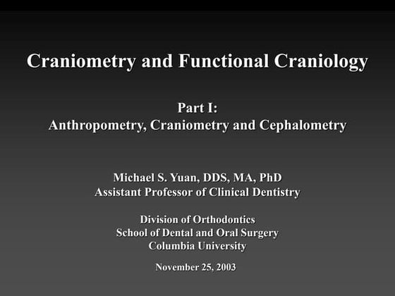 Craniometry.ppt