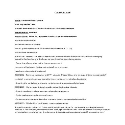 Prashant - CV gulf | PDF