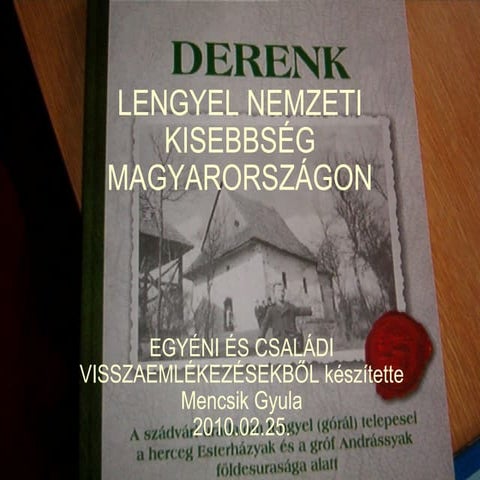 LENGYEL NEMZETI KISEBBSÉG MAGYARORSZÁGON