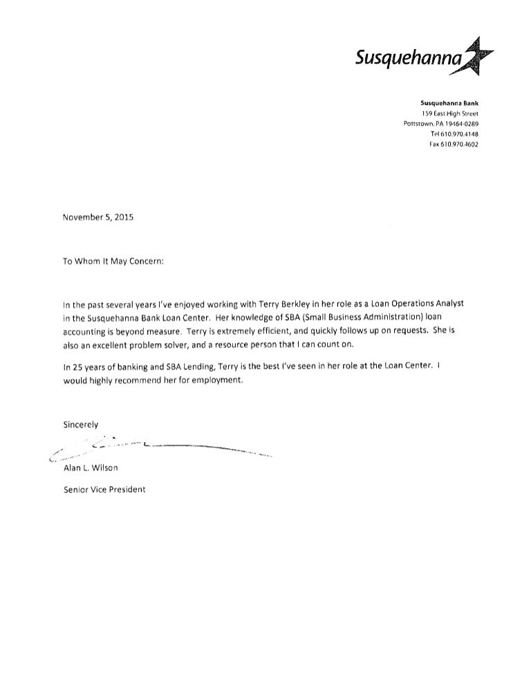 letters of recommendation otis letter of recommendation