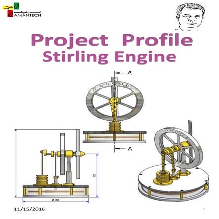 Sirling Engine Project Profile (ME04M-U16) | PDF