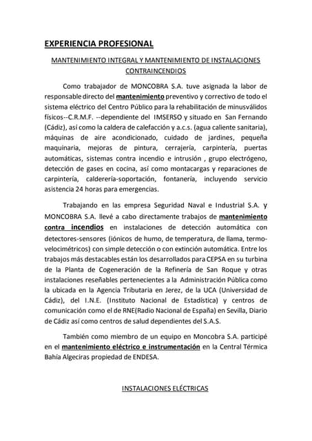 TRABAJOS CON SEGURIDAD NAVAL E INDUSTRIAL S.A.