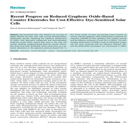 Recent progress on reduced graphene oxide....