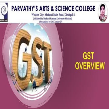 (34) gst overview  ah authors