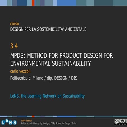 3 4 metodo_mpds_vezzoli_2013-14 | PPT