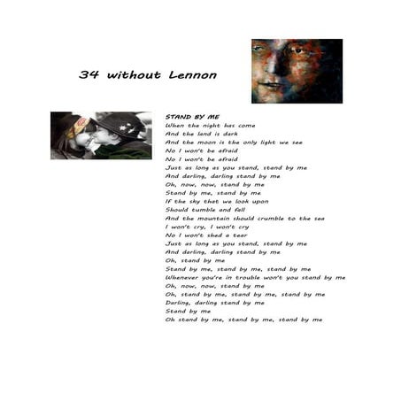 34 without Lennon
