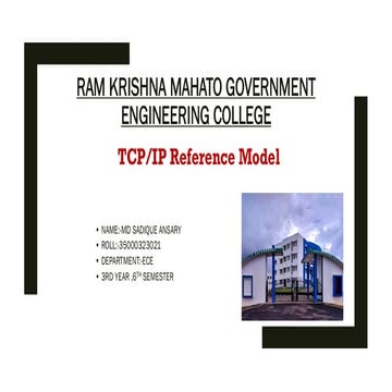 Tcp/ip network model of computer network.pdf
