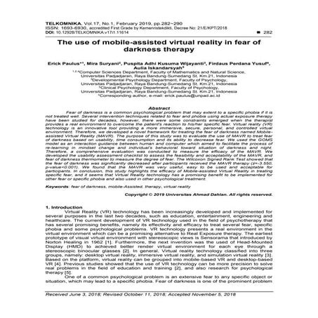 Galvanic Skin Response Data Classification for Emotion Detection | PDF