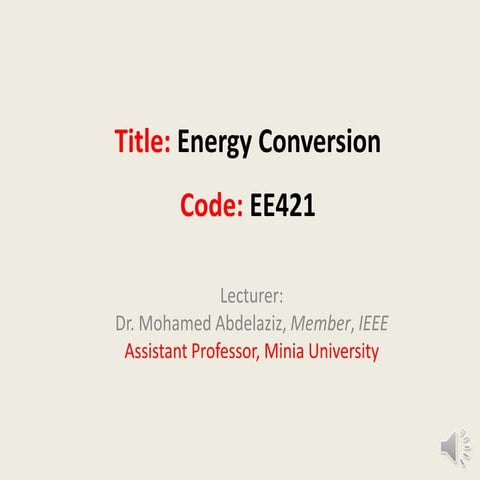 Principles of renewable energy resources