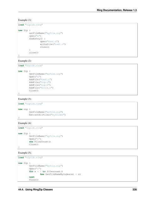 The Ring programming language version 1.3 book - Part 36 of 88