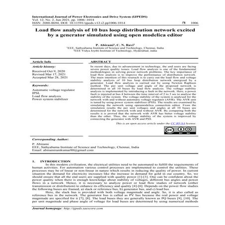 Power Flow Analysis using Power World Simulator | PDF