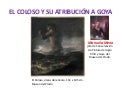 El Coloso y su atribución a Goya