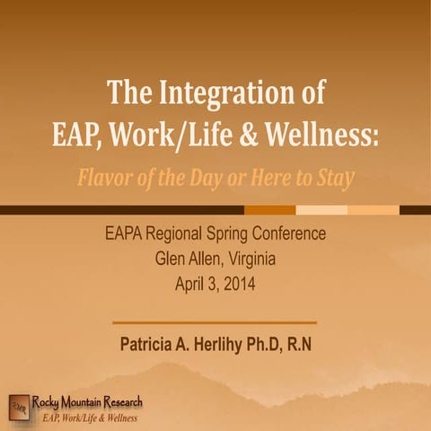 Employee Assistance Programs (EAPs) and Employee Wellness Program (EWPs ...