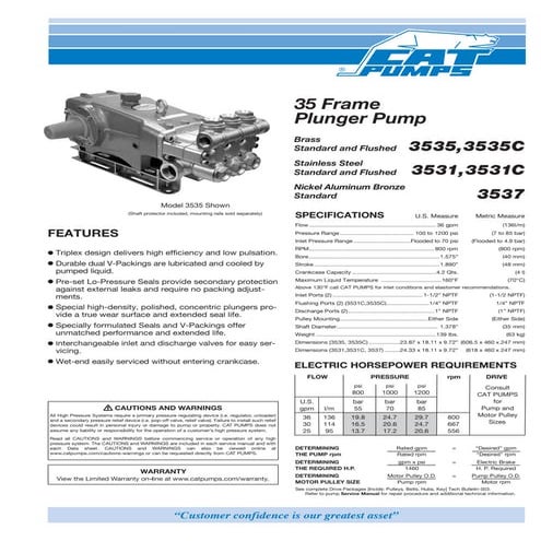 3535 cat pumps