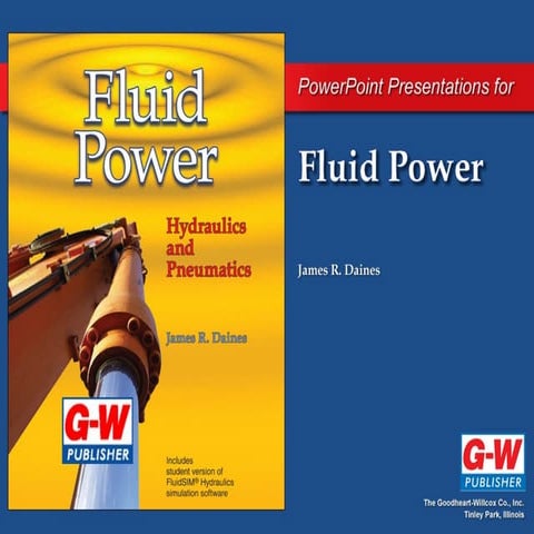 Fluid power, Hydraulic & penumatic