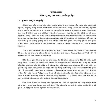 Thiết Kế Dây Chuyền Sản Xuất Giấy 