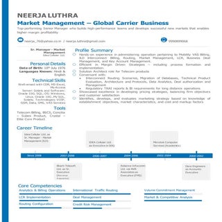 Neerja Resume 2016