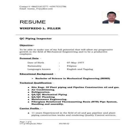Resume