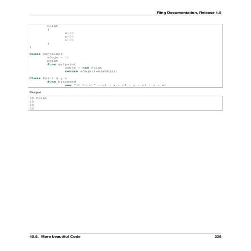 The Ring programming language version 1.5 book - Part 7 of 31