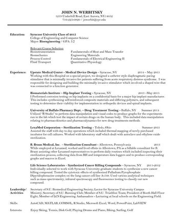 John Werbitsky-Resume
