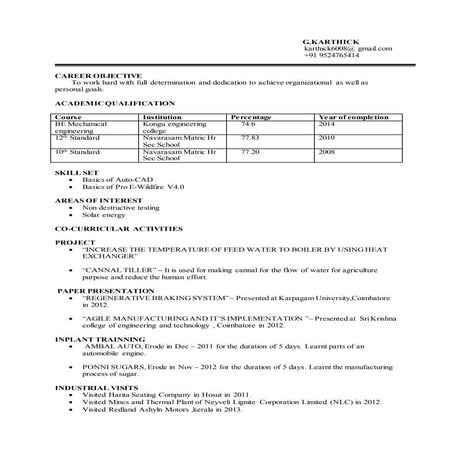 karthick-resume | PDF