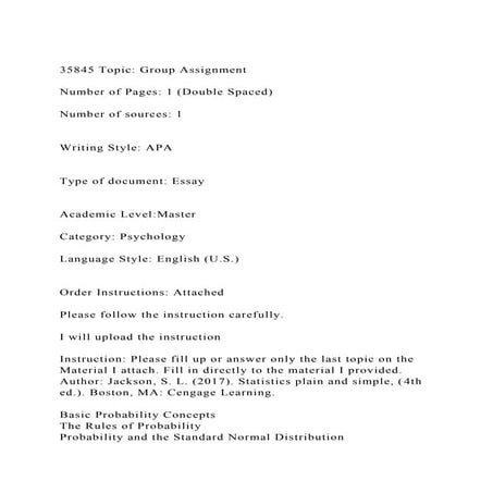 35845 Topic Group AssignmentNumber of Pages 1 (Double Spaced.docx