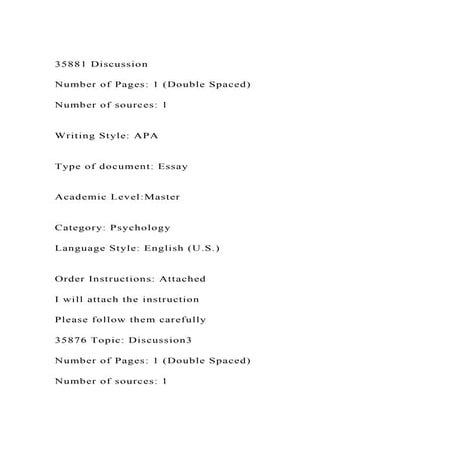 35881 DiscussionNumber of Pages 1 (Double Spaced)Number o.docx