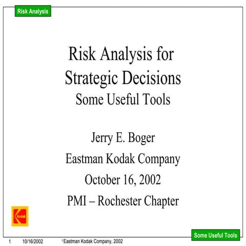 Decision trees for high uncertainty decisions | PDF