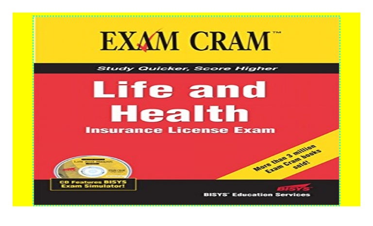 Life And Health Insurance License Exam Cram Life And