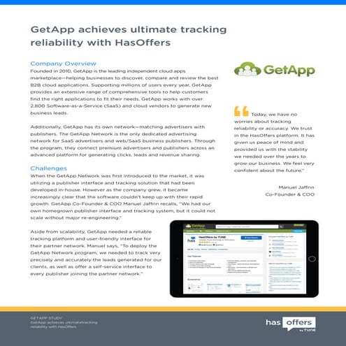 HO-GetApp Case Study
