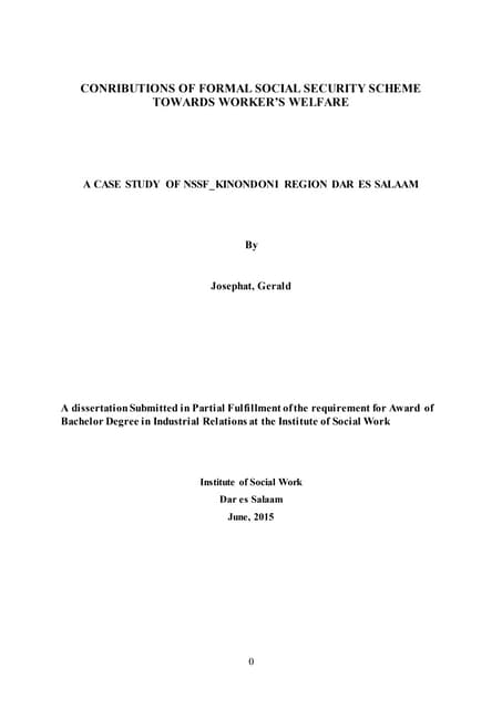 Gerald Research Presentation