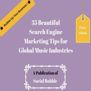 35 beautiful search engine marketing seo tips for global music industries