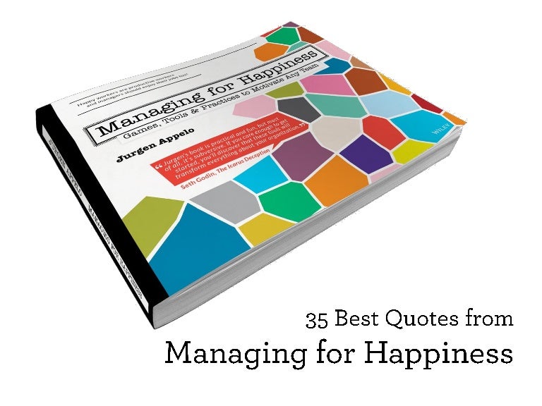 35 Best Quotes from Management for Happiness
