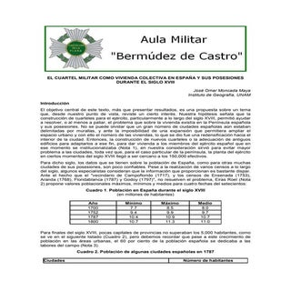 35 el cuartel militar como vivienda...