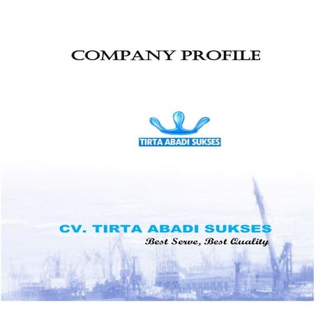 company profil dan Dokumen CV 1116