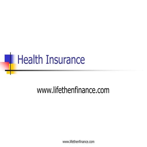 Importance of  health insurance