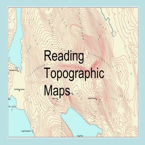 topographic maps