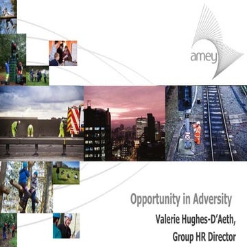Key note speaker - Valerie Hughes-D'Aeth - Opportunity in Adversity - PPMA Se...