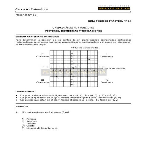 35 vectores, isometrías y teselaciones