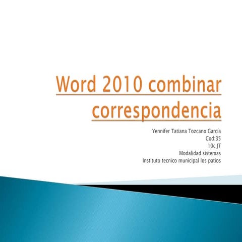 35 yennifer tatiana tozcano garcia teoria combinacion de correspondencia 10c